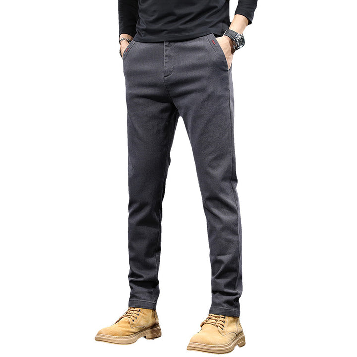 Modern fit chino pants for men Lune London