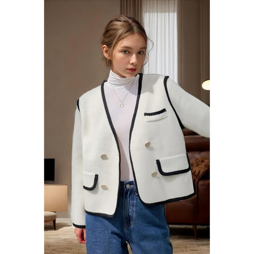 Women's stylish vest with contrasting finish Lune London