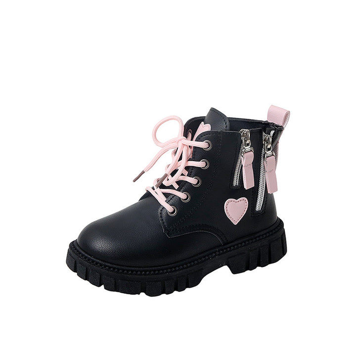Fashionable women's boots with practical zip function and non-slip sole Lune London