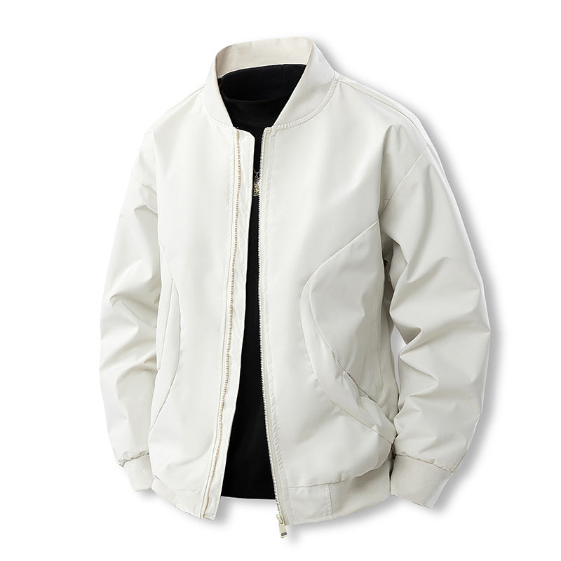Lightweight bomber jacket for men with functional pockets Lune London
