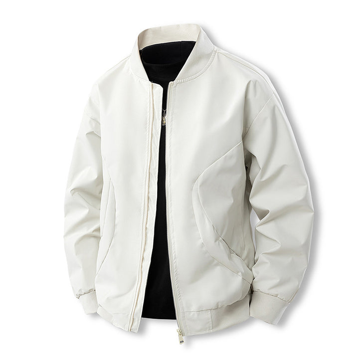 Lightweight bomber jacket for men with functional pockets Lune London