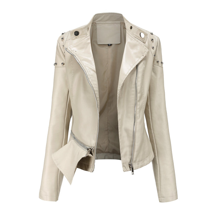 Trendy biker jacket for women with stylish details Lune London