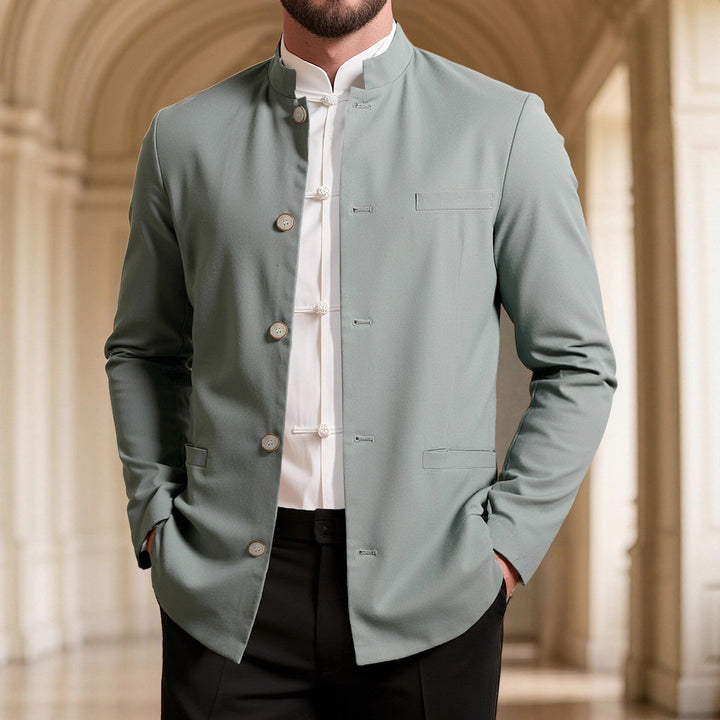 Lune London Men's High Collar Blazer