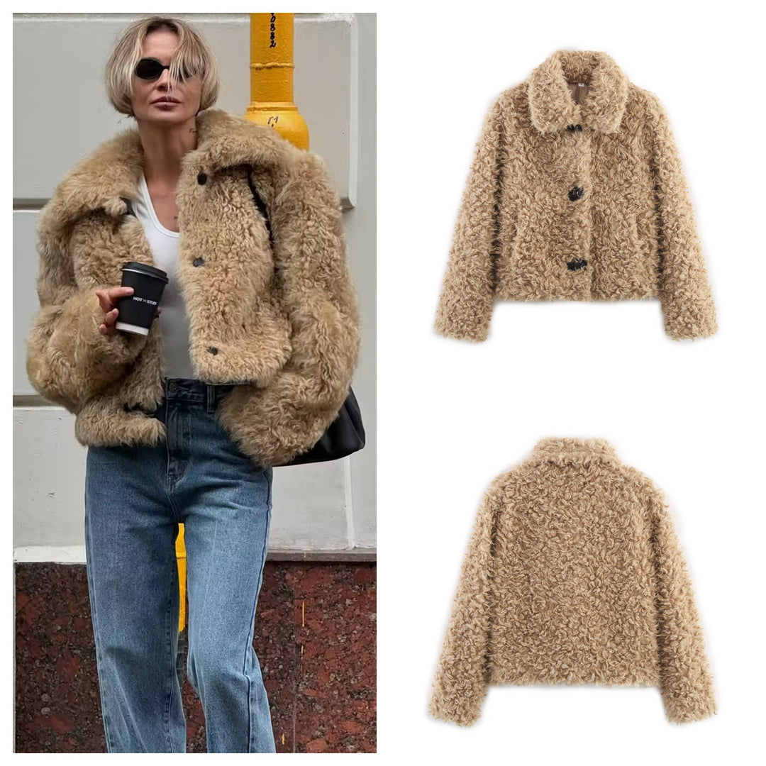 Ladies plush jacket Lune London