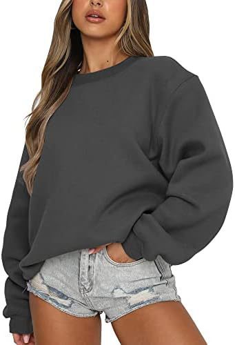 Ladies Oversized Sweatshirt with Wide Sleeves Lune London