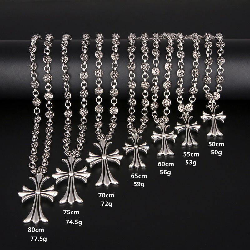 Lune London | Gothic Cross Pendant Necklace