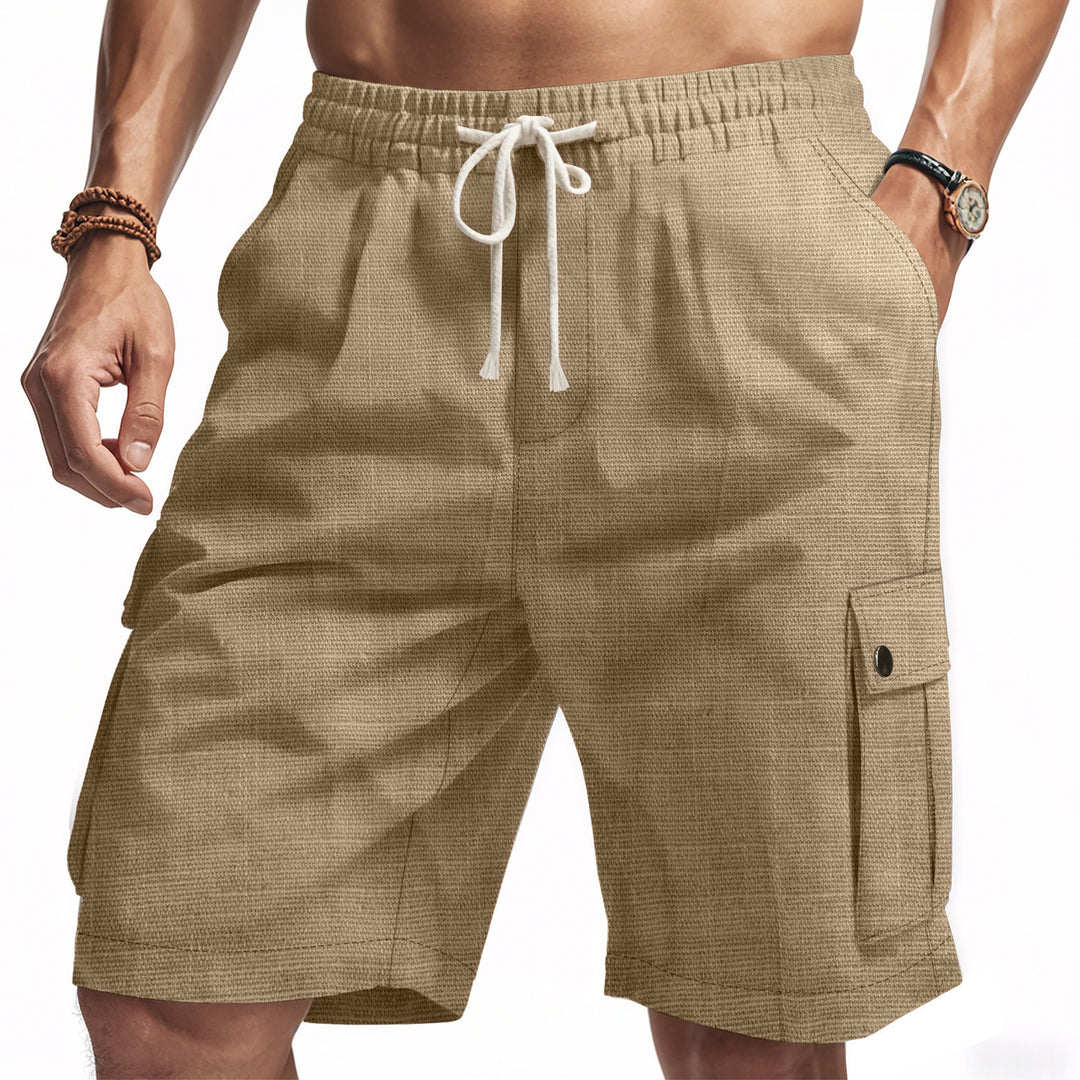 Casual cargo shorts for men with breathable side pockets Lune London