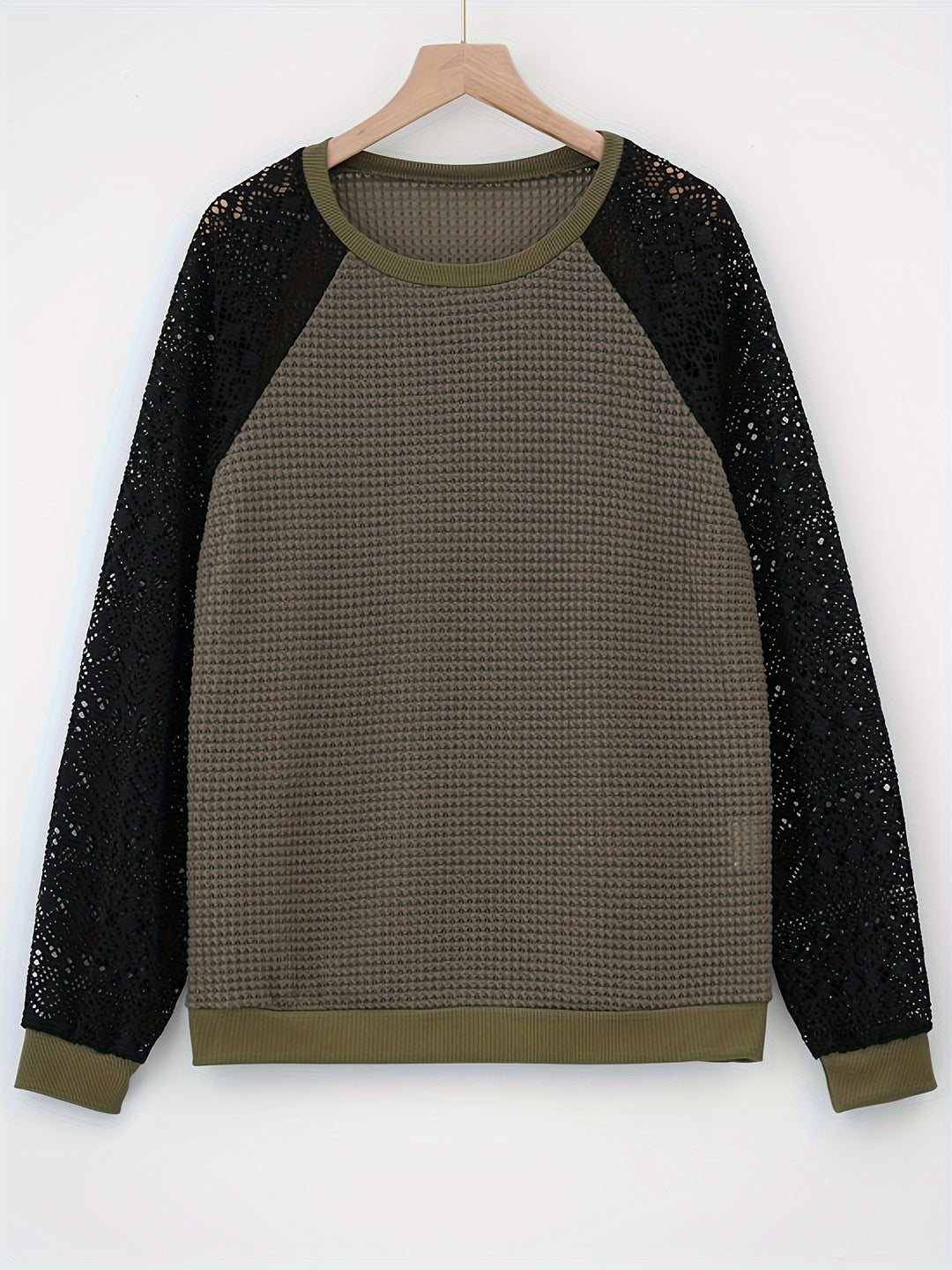 Women's sweater with lace sleeves Lune London