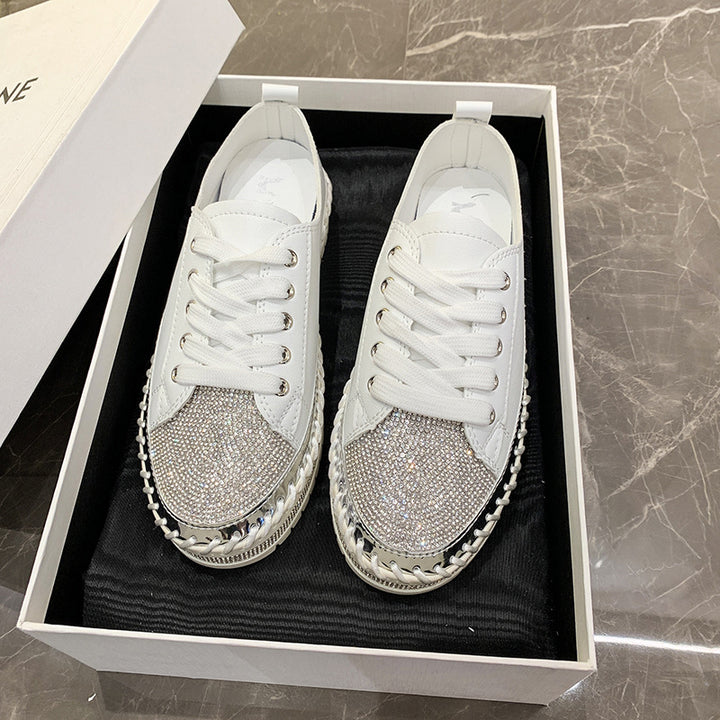 Ladies Glitter Sporty Elegant Chic Sneakers and Style