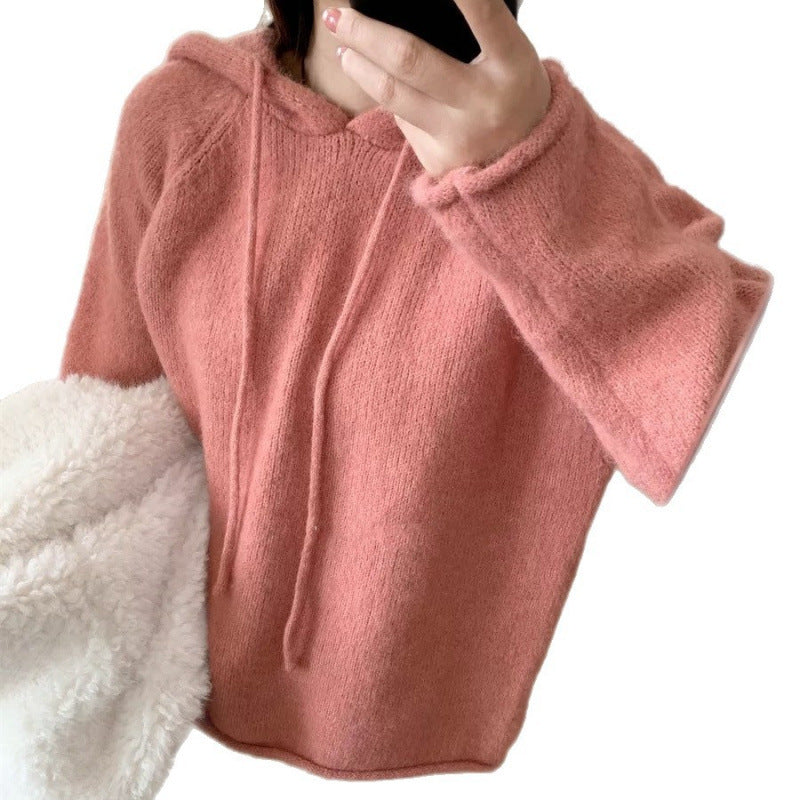 Hoodie confortable pour femmes en matériau en polaire douce avec poche kangourou Chic & Stil