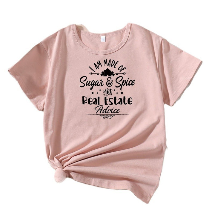Chic and stylish graphic short sleeve t-shirt for women