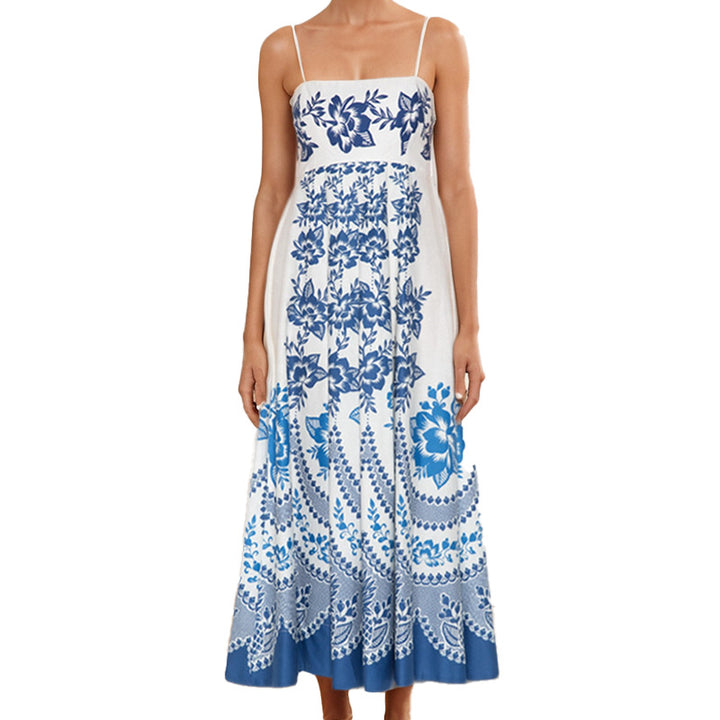Robe maxi femme avec imprimé floral Chic & Stil