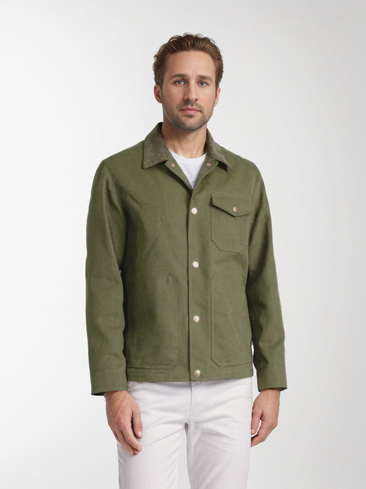 Timeless jacket for men with textured design Lune London