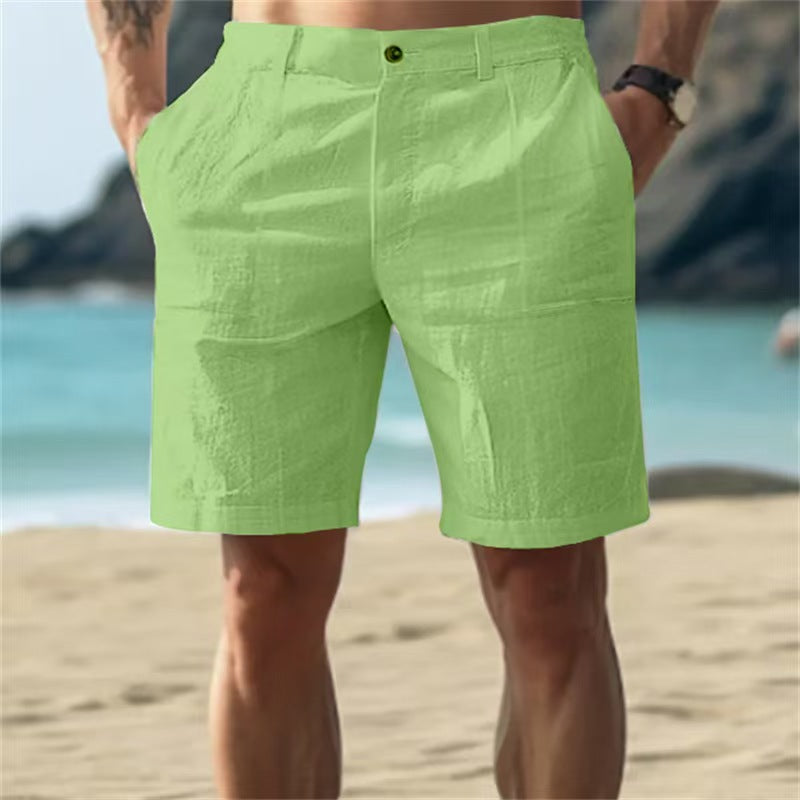 Men's swim shorts with quick-drying material and practical side pockets Lune London