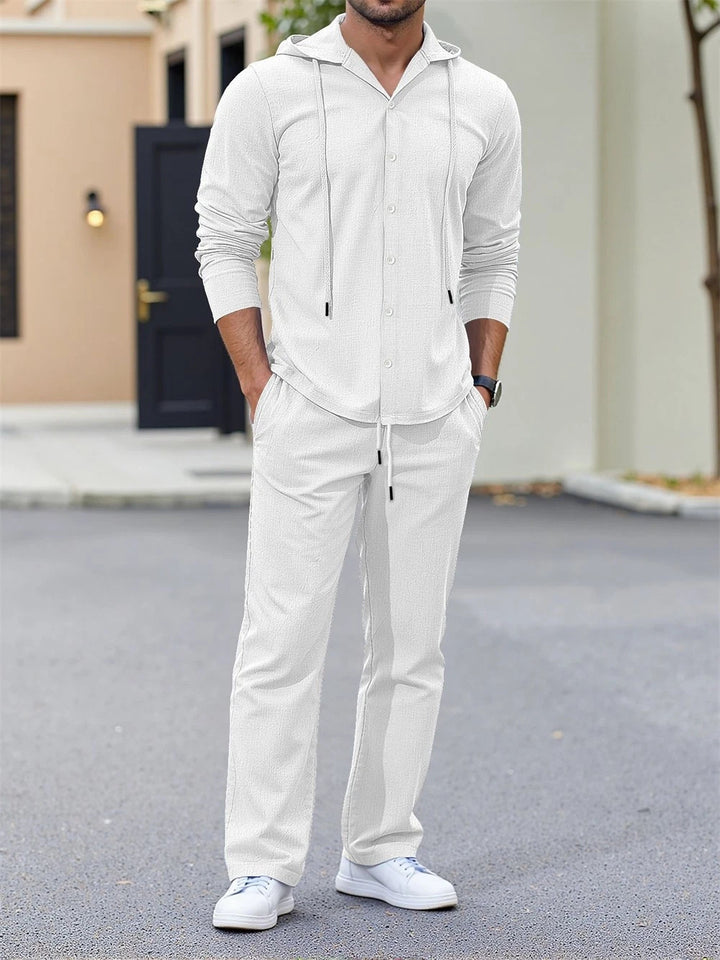Men's casual hoodie set with practical pockets and trendy fit Lune London
