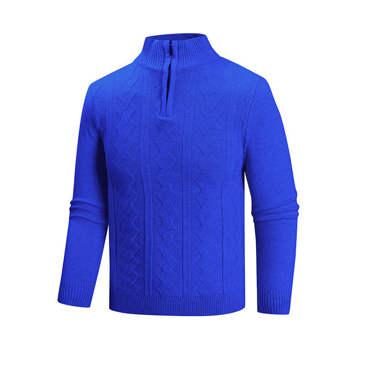 Lune London | Men's knitted sweater with high collar