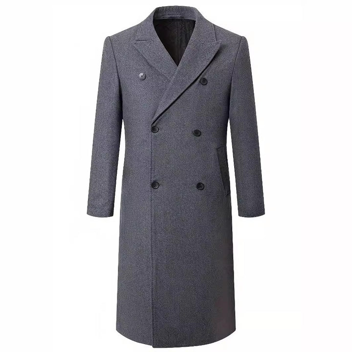 Elegant double-breasted trench coat for men Lune London