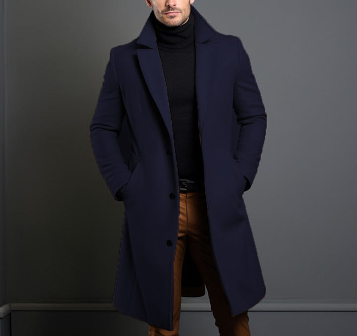 Elegant wool coat for men Lune London