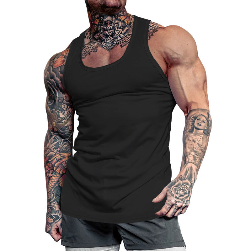 Muscle T-shirt for men in breathable fabric and elastic fit Lune London