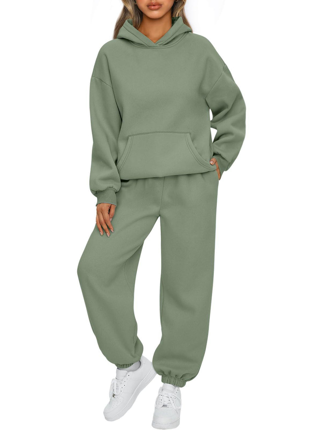 Women’s cozy hooded sweatshirt set Chic & Stil