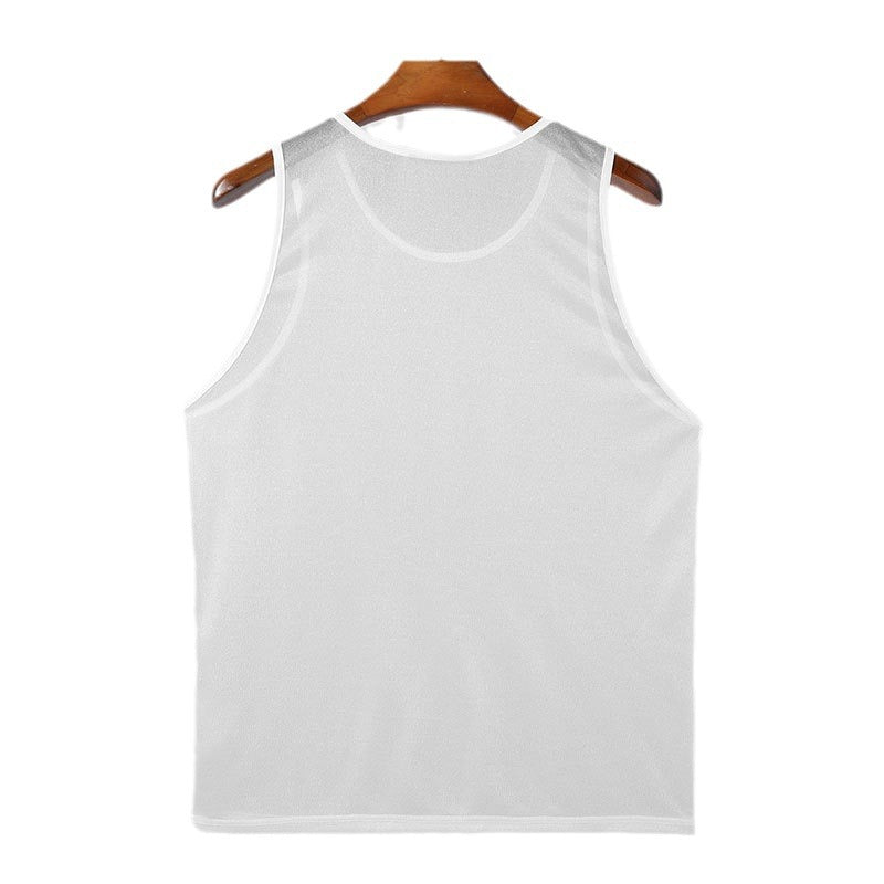 Men's sleeveless sporty shirt in breathable material Lune London