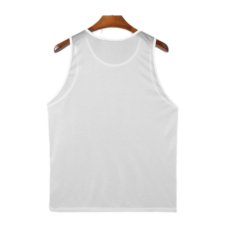 Men's sleeveless sporty shirt in breathable material Lune London