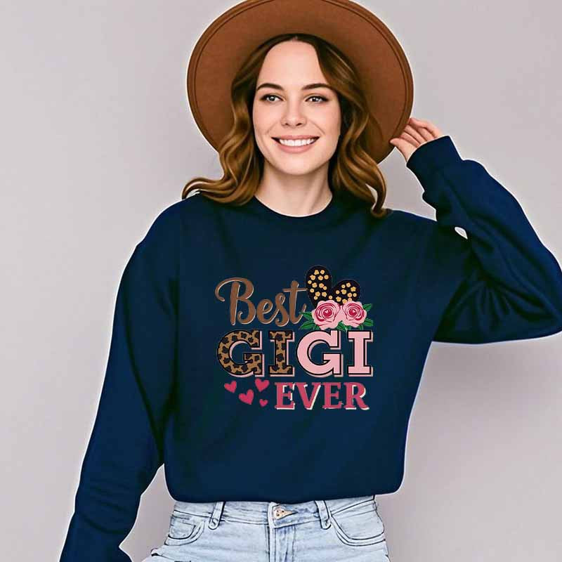 Sweatshirt pour femme avec motif créatif Gigi Chic & Stil