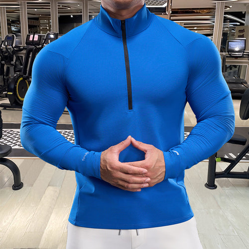 Men High-end High functional with stand-up collar and short zipper Lune London