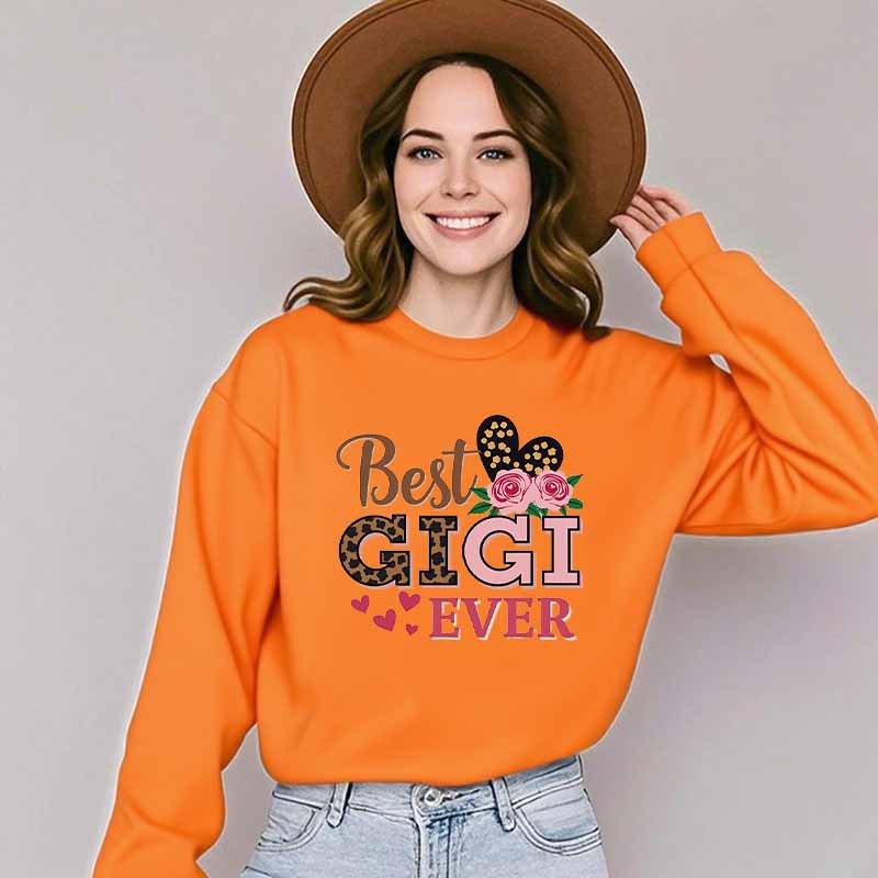 Sweatshirt pour femme avec motif créatif Gigi Chic & Stil