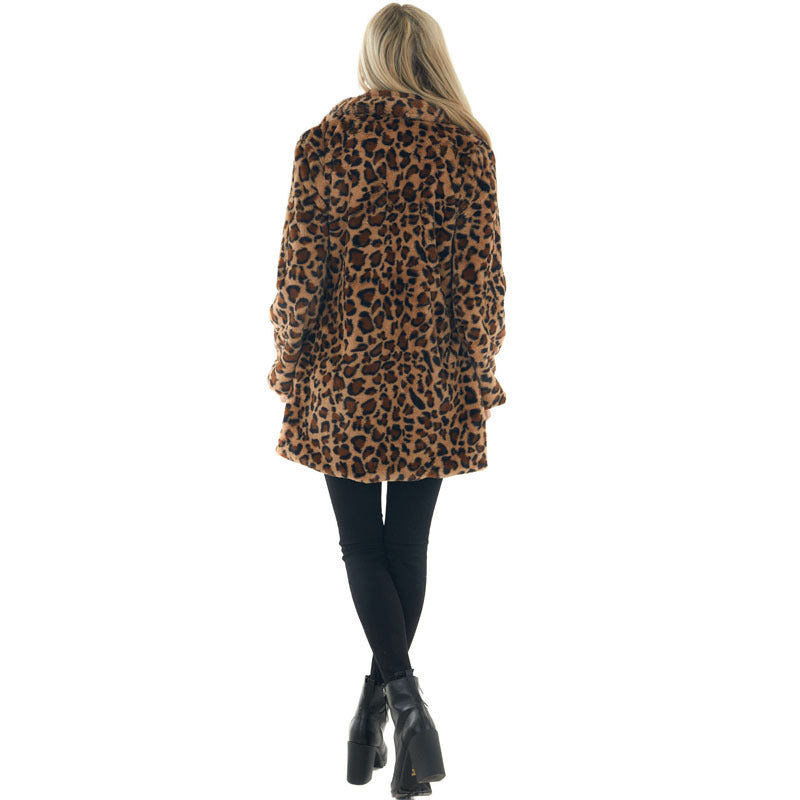 Ladies Comfortable and Stylish Leopard Jacket Lune London
