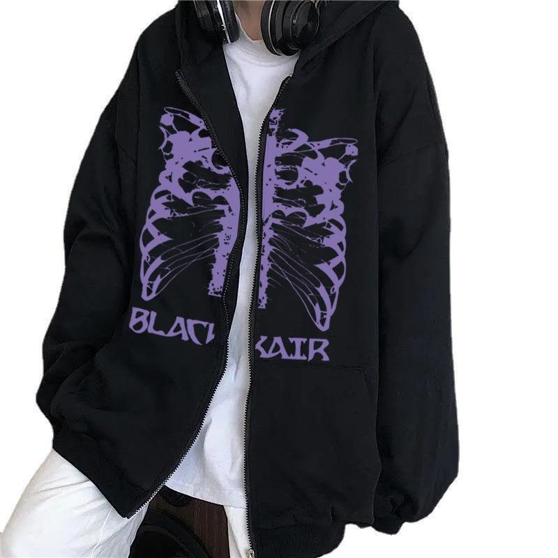 Women’s hoodie with innovative skeleton design Lune London