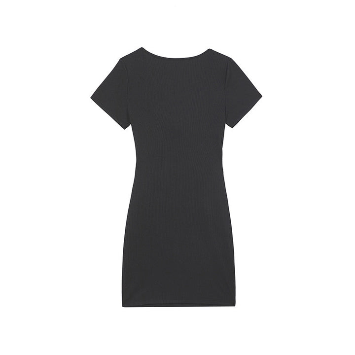 Chic Knot Mini Dress Women