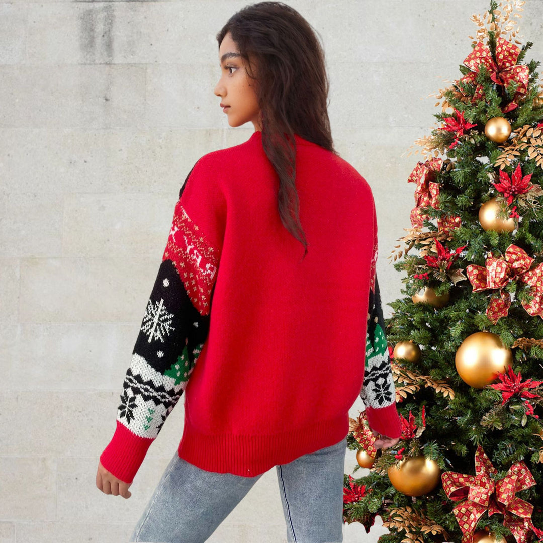 Christmas sweater for women with festive patterns and a comfortable fit Lune London