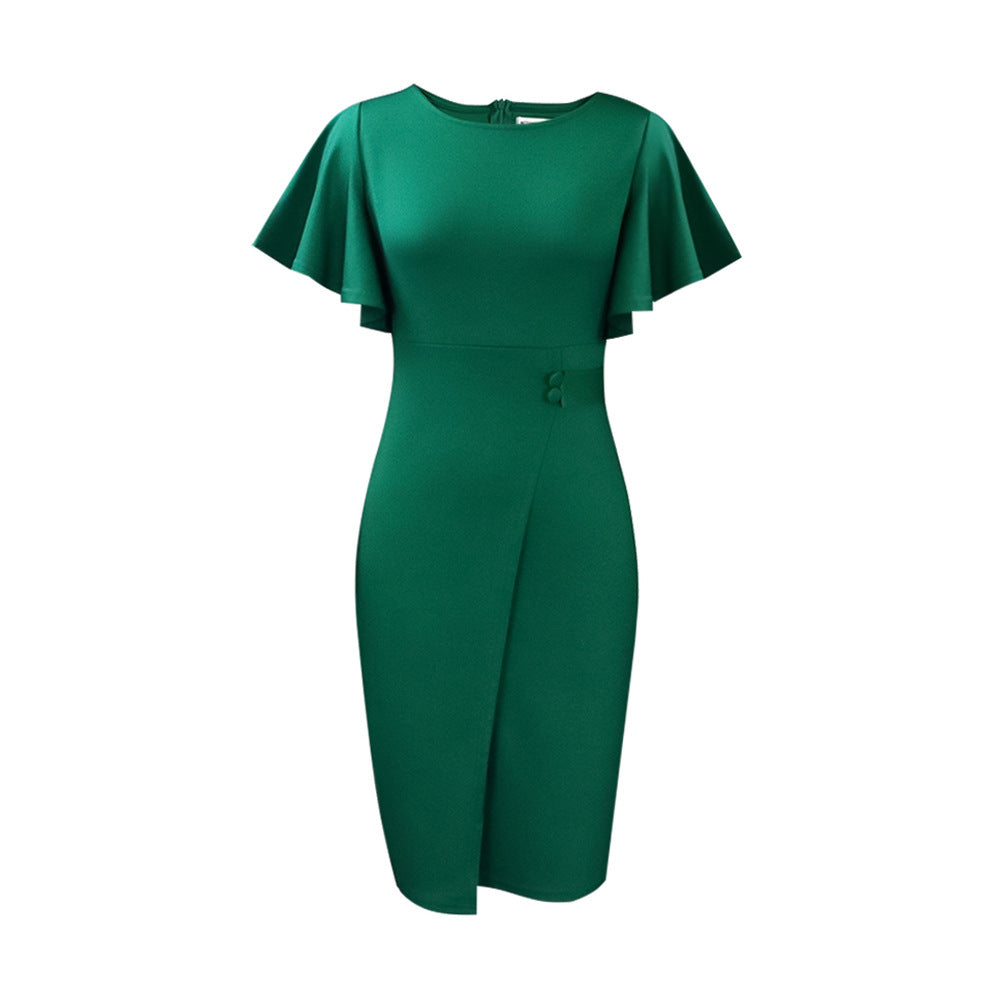 Elegant dresses for ladies with flared sleeves and a fitted silhouette Lune London