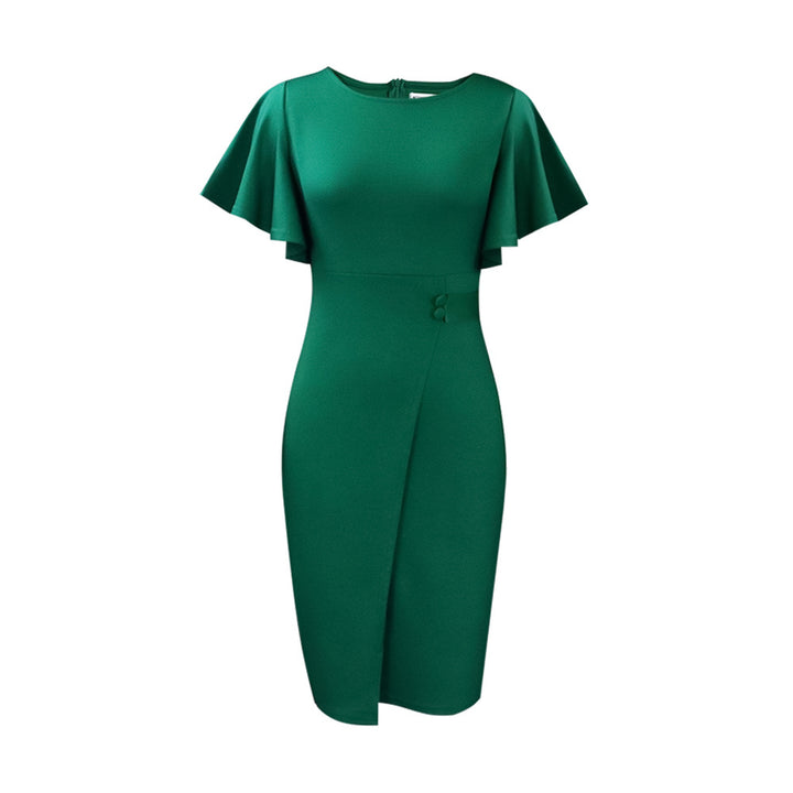 Elegant dresses for ladies with flared sleeves and a fitted silhouette Lune London