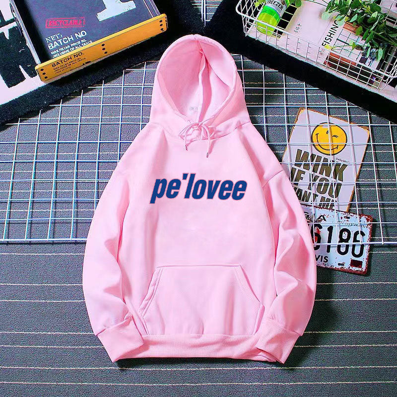 Women's hoodie with modern lettering Chic & Stil 1772612762