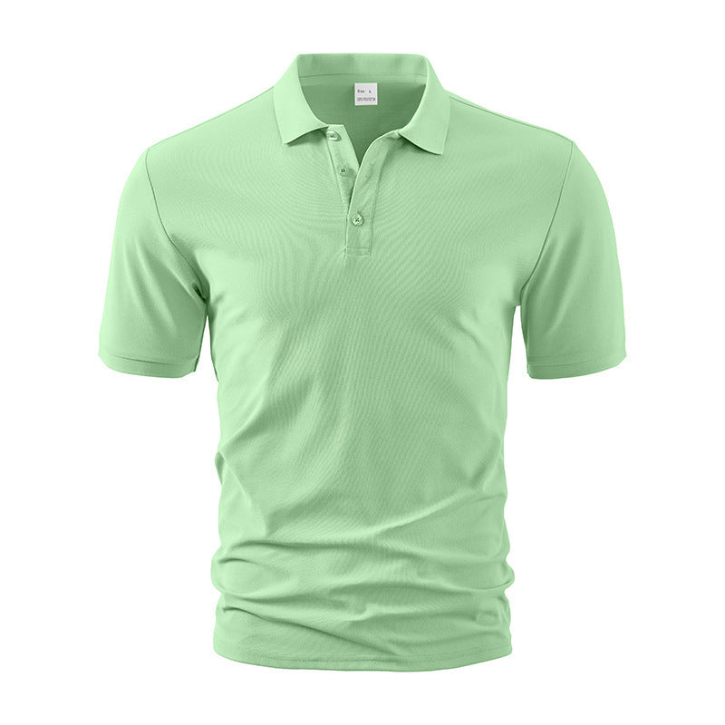 Men's polo in functional breathable material with a modern cut Lune London
