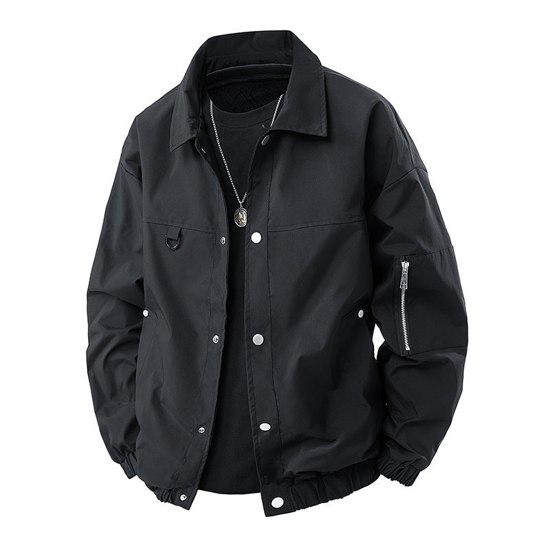 Urban leisure jacket for men with high collar Lune London