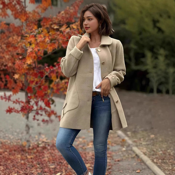 Veste mode et chaude pour femmes avec grandes poches Lune London