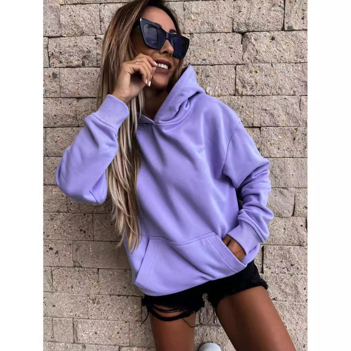Women's Hoodie with Soft Fleece Lining and Casual Fit Lune London