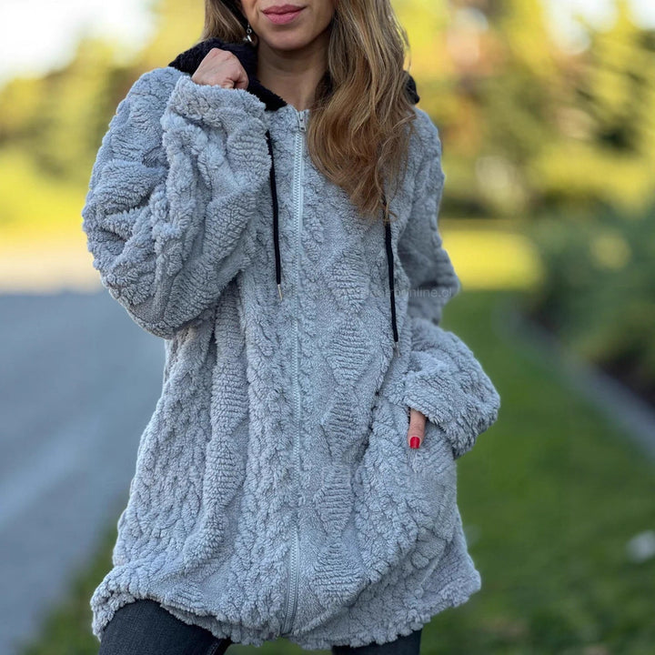 Ladies soft fleece jacket Lune London