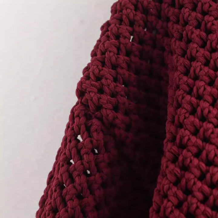 Cardigan pour femmes en tissu texturé avec des boutons métalliques Chic & Stil