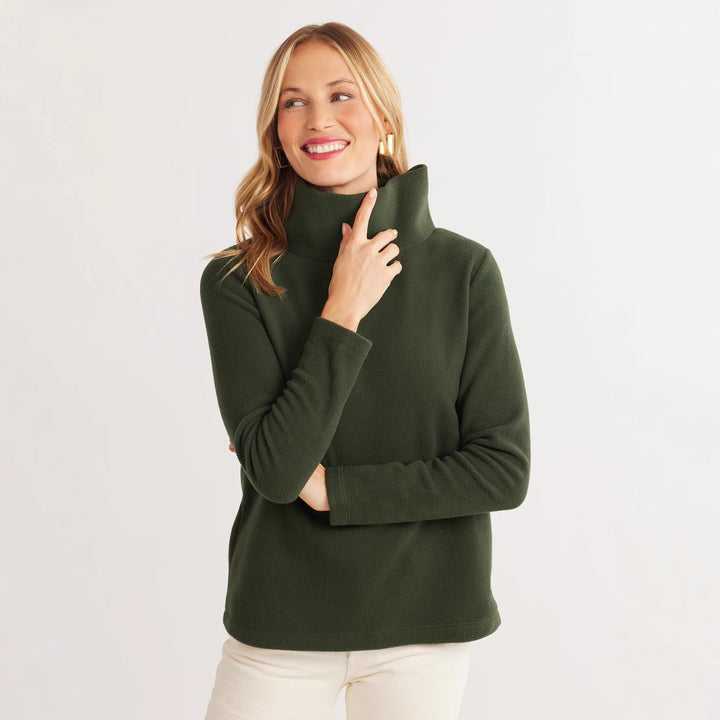 Lune London Elegant Polar Turtleneck Sweater for Women