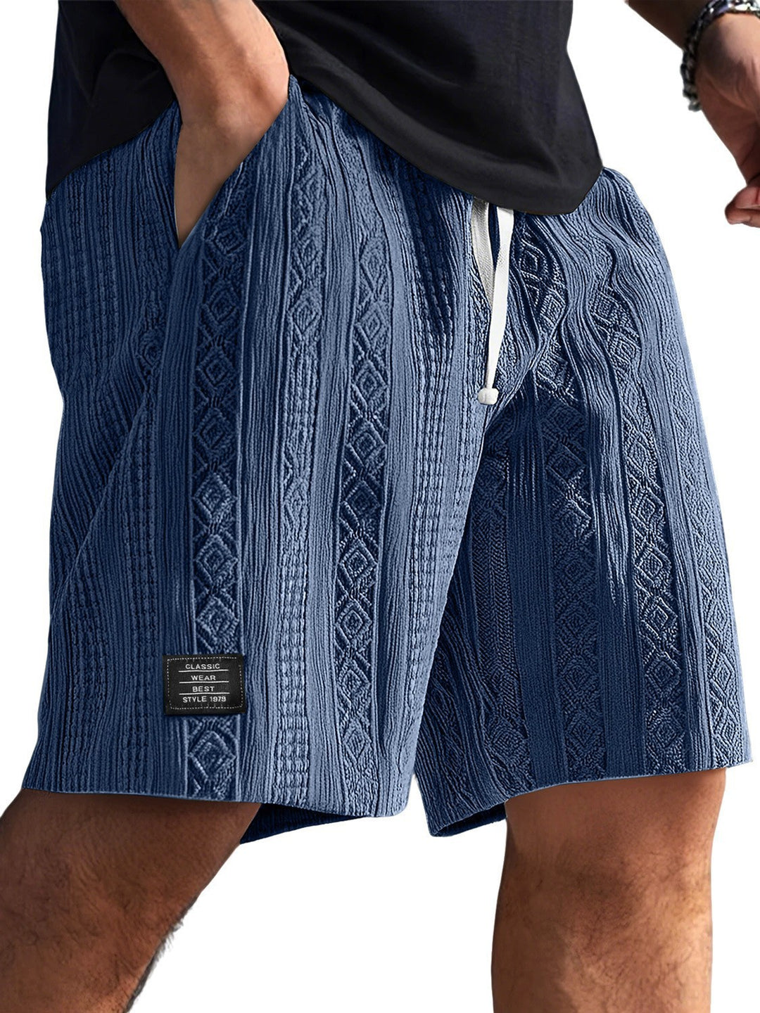 Men's Stylish Leisure Pants in Casual Knit Design Lune London