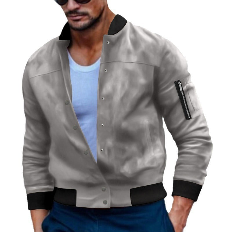 Men's bomber jacket with practical zip pockets Lune London