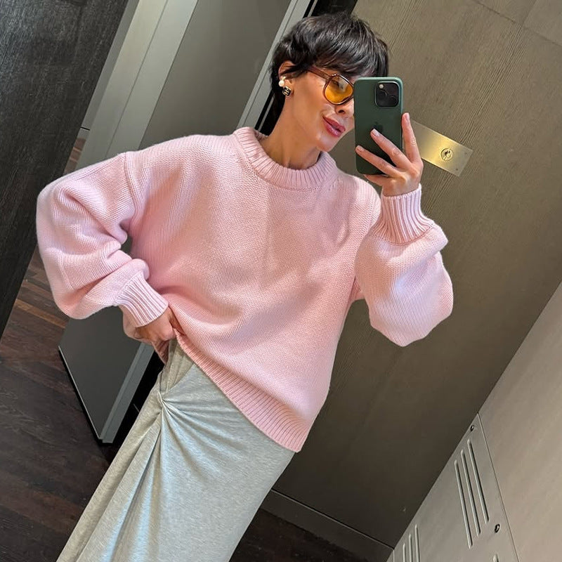 Lune London oversized knitted sweater for ladies