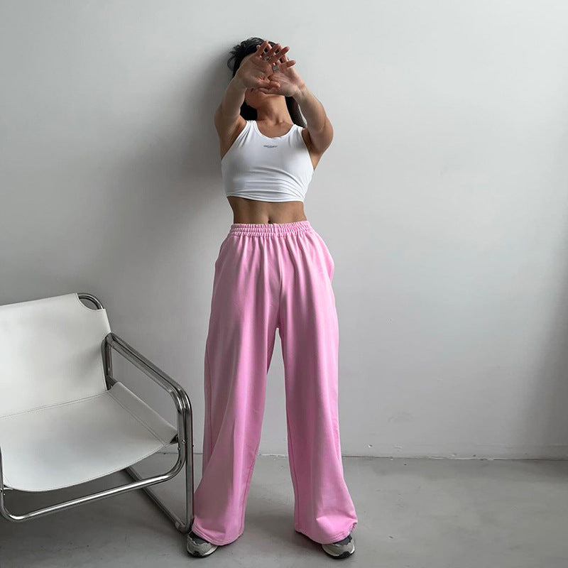 Wide high-waisted pants Lune London for women