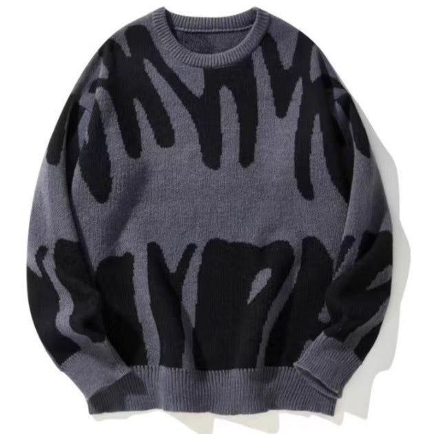 Women Oversized Sweater with Exciting Pattern Lune London