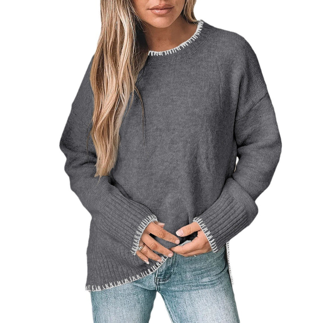 Plus size ladies knitted sweater Lune London