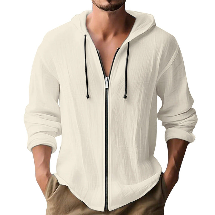 Men's Casual Hoodie Jacket with Zipper Lune London